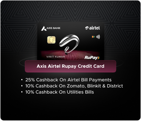 Axis Airtel Rupay Credit Card
